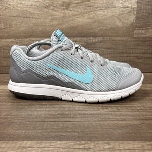 Nike Flex Experience RN 4 Gray Blue Womens US Size 8 749178-002 Running Shoes